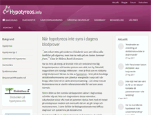 Tablet Screenshot of hypotyreos.info